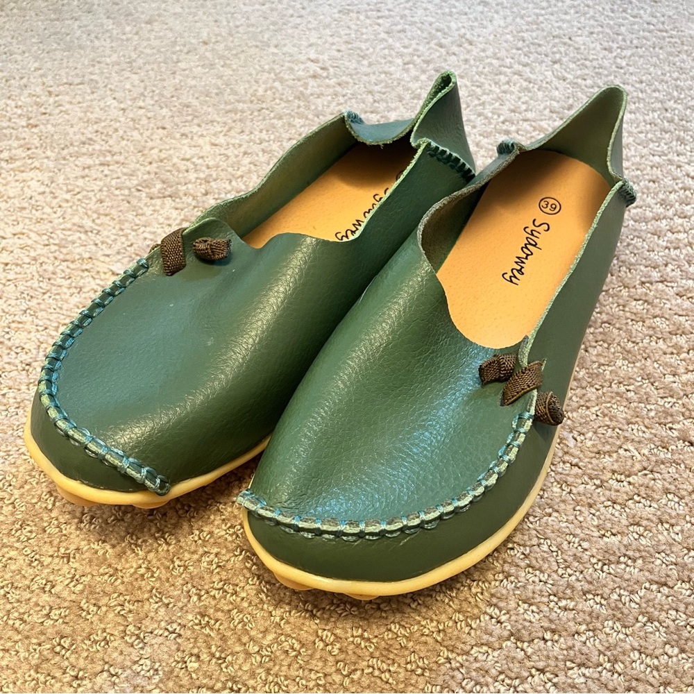 Genuine Leather Loafers - Brand New, Very Comfortable